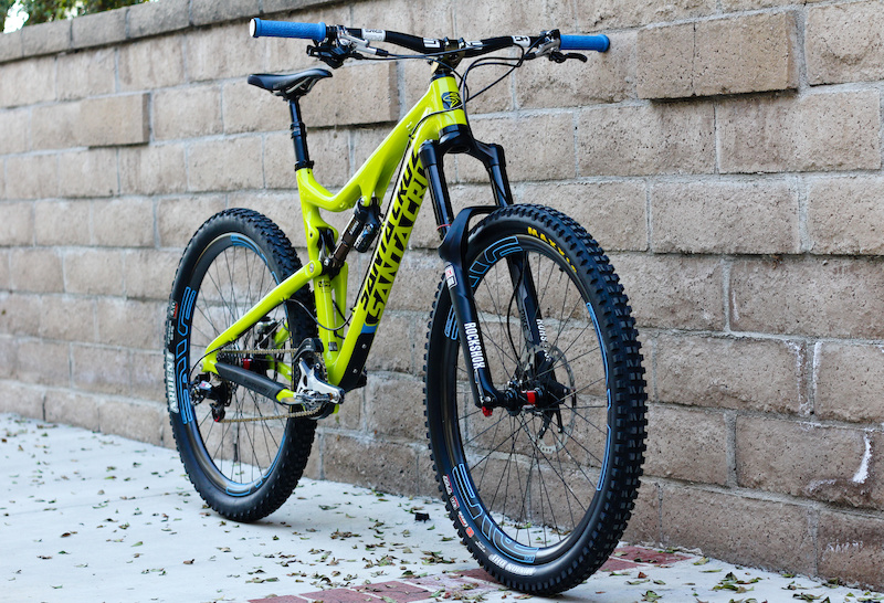 Neon yellow discount mountain bike