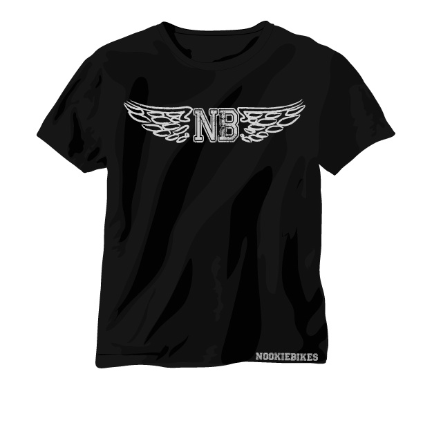 NOOKIE BIKES NBWING TEE
ALL SIZES
BLACK OR WHITE
