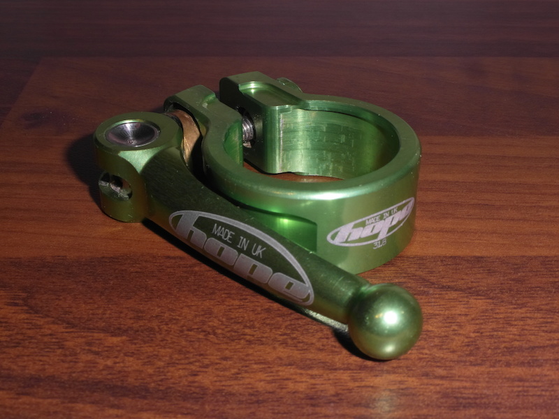 hope seat clamp green