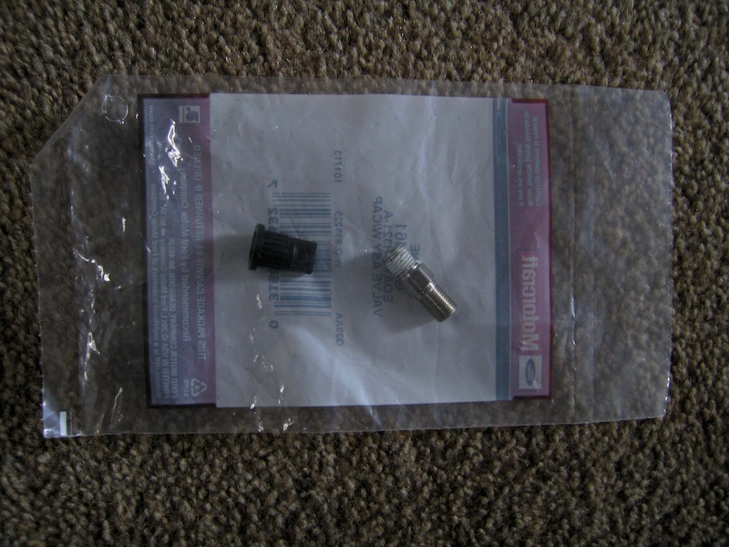 Schrader valve for a Fox RP shock's IFP port For Sale