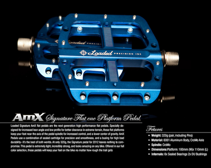 Loaded AmX Signature CroMo Pedal