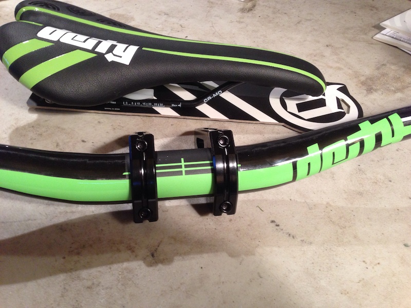 Deity Locust Stem Pinner Saddle Green For Sale
