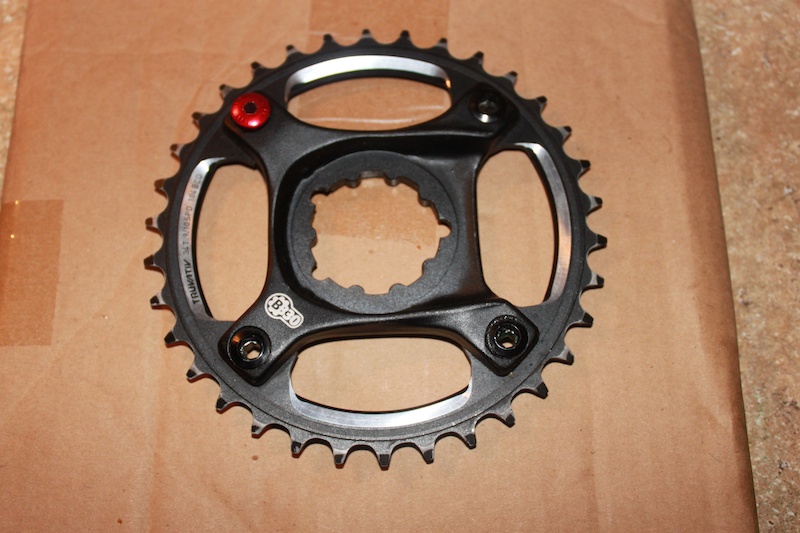 Sram X0 BB30 spider with chain ring For Sale