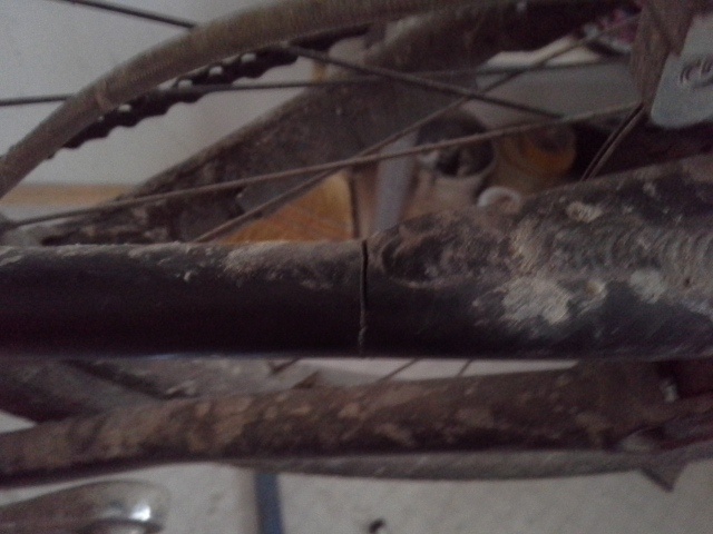 Cube Stereo HPC 2012 chainstay broke after 14147km. need new one.