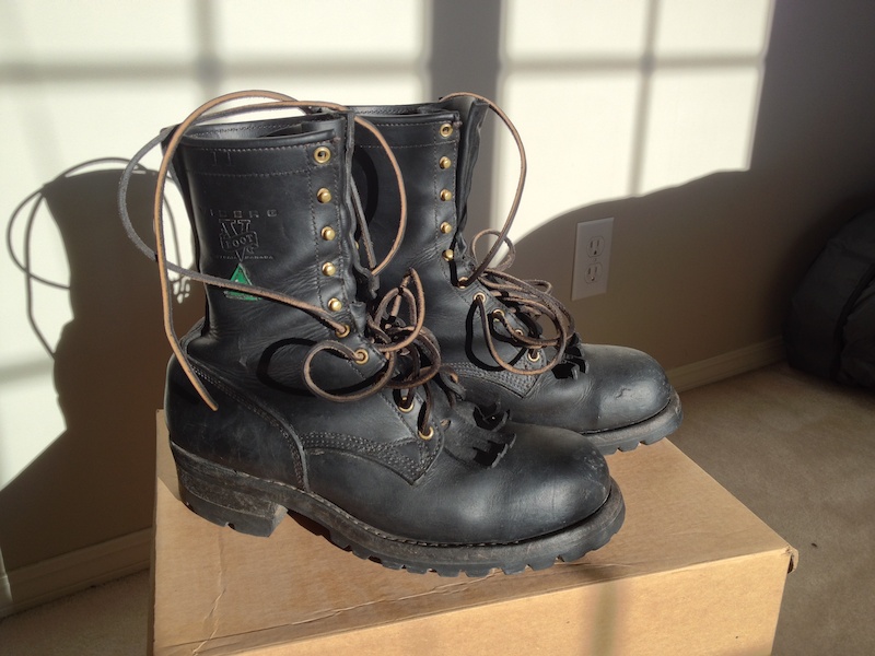 at Viberg 151 X Contractor Boot in Calgary, Alberta, Canada - photo by ...