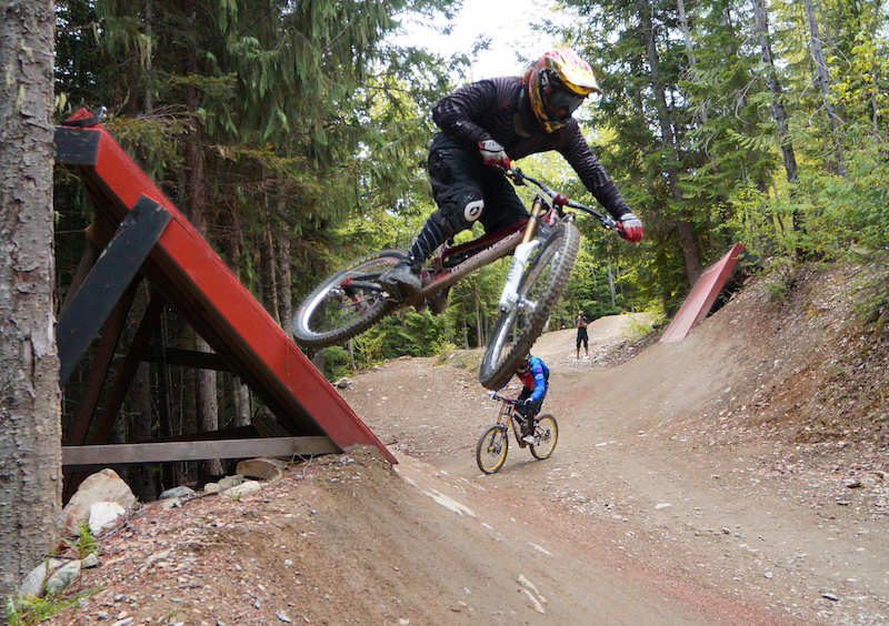 Crank It Up - Lower Mountain Biking Trail - Whistler