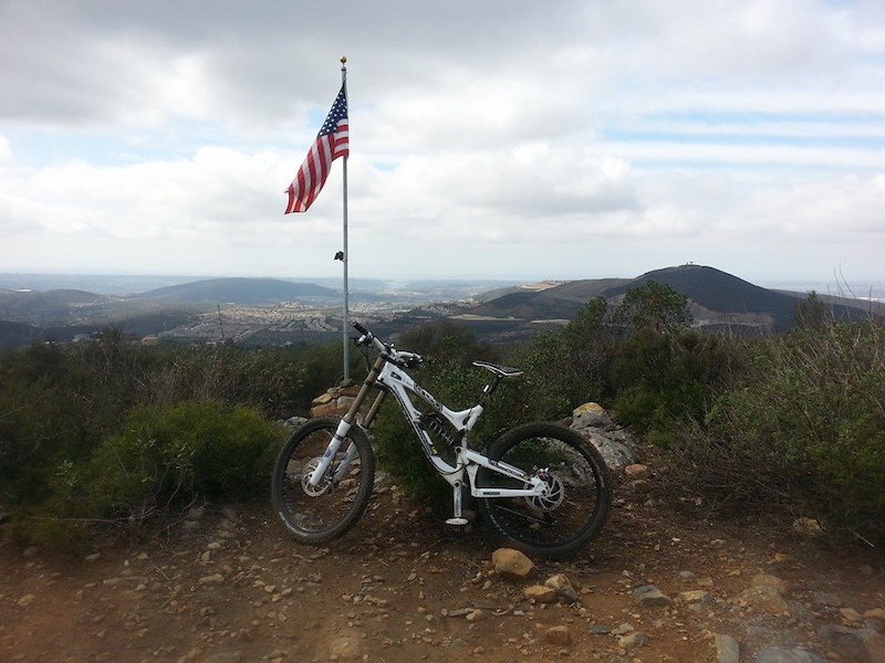 Lunch Ride to the top of Franks Peak.