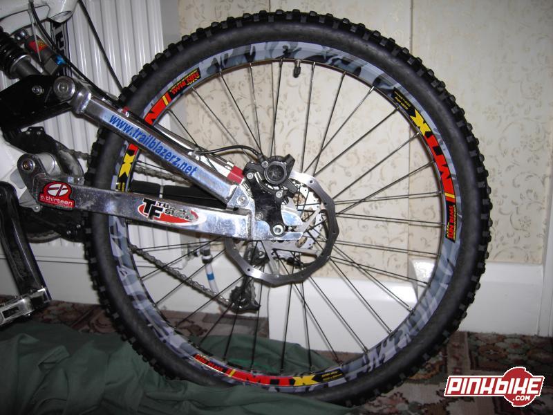 My new back wheel, i love it, what do you think, drop me a comment ;)