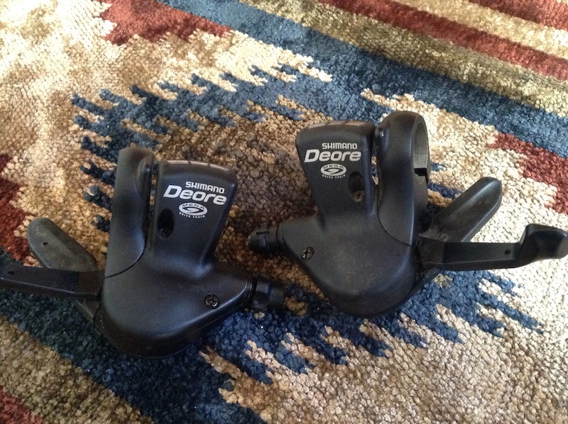 Shimano Deore SL-M511 3x9 shifter set For Sale