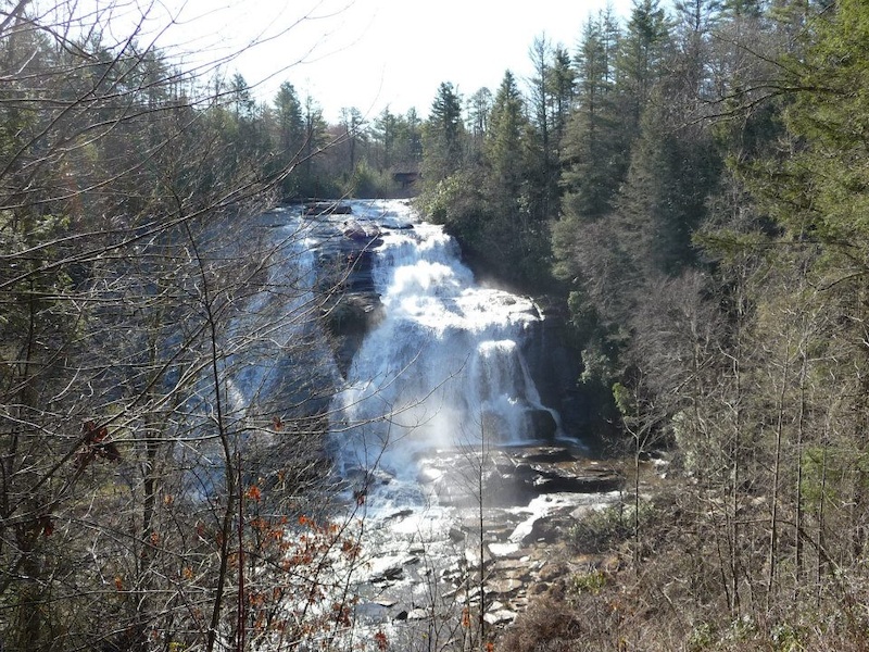 They call Transylvania County, "The Land of The Waterfalls" Bonus scenery on the incredible DuPont trails
High Falls
