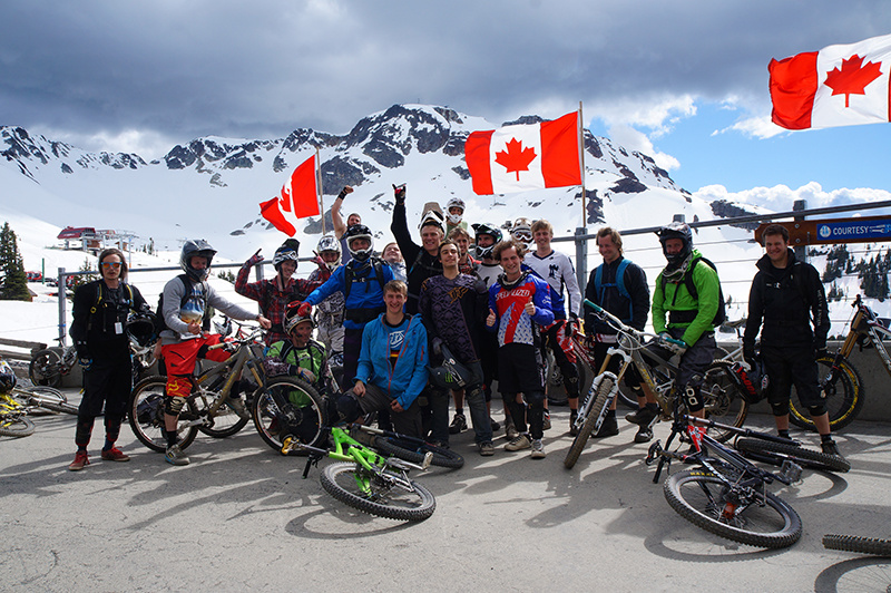 Our Whistler Bike Park Instructor Academy in May 2013