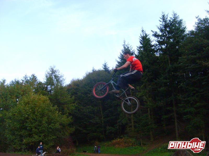 jammy goin big on his bmx after bin off it for over a year