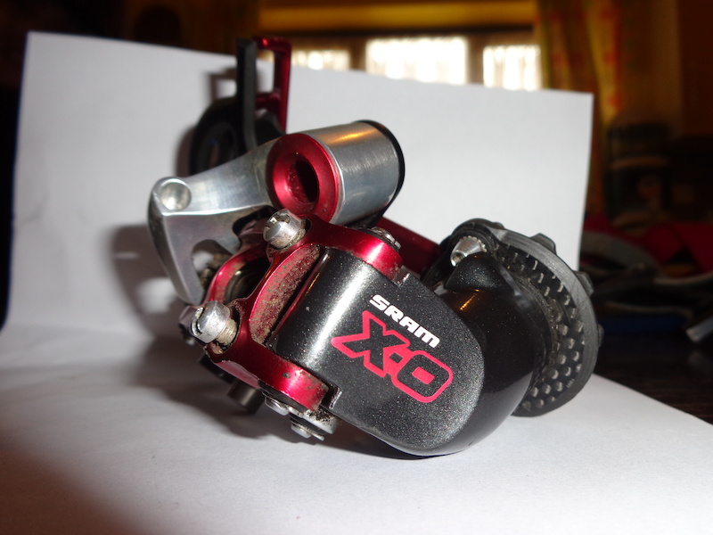 Sram Xo Carbon Redwin Red Speed Medium Cage Rear Derailleu For Sale