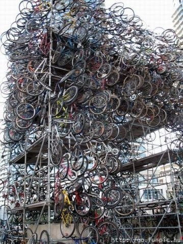 Bicycle scaffold.....