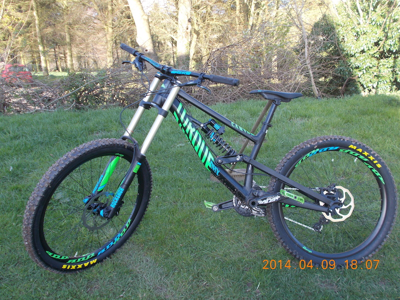 My new Canyon Torque DHX Whipzone 2014
