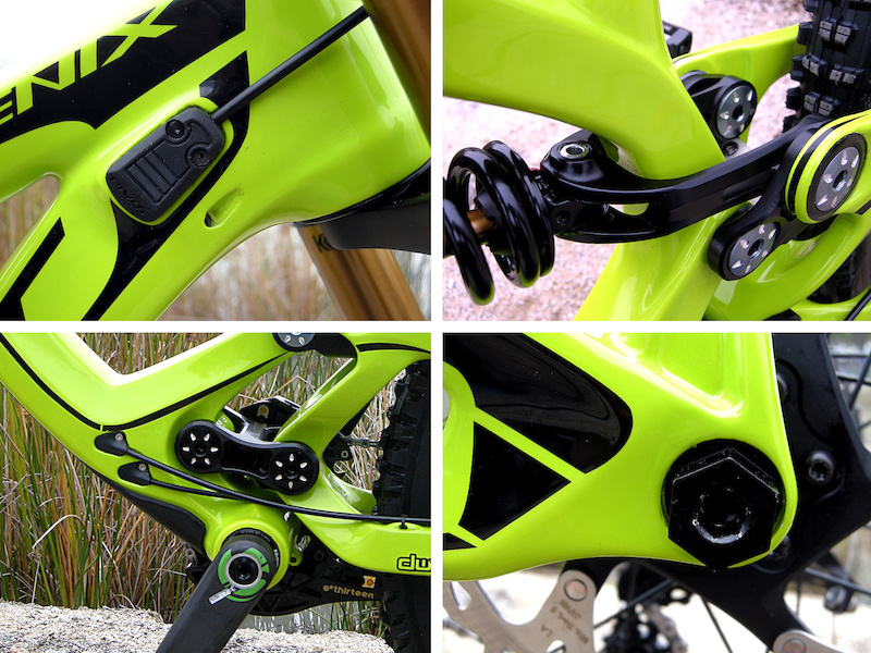 Pivot Carbon Phoenix - 33.8 Pound DH Race Bike - Sea Otter