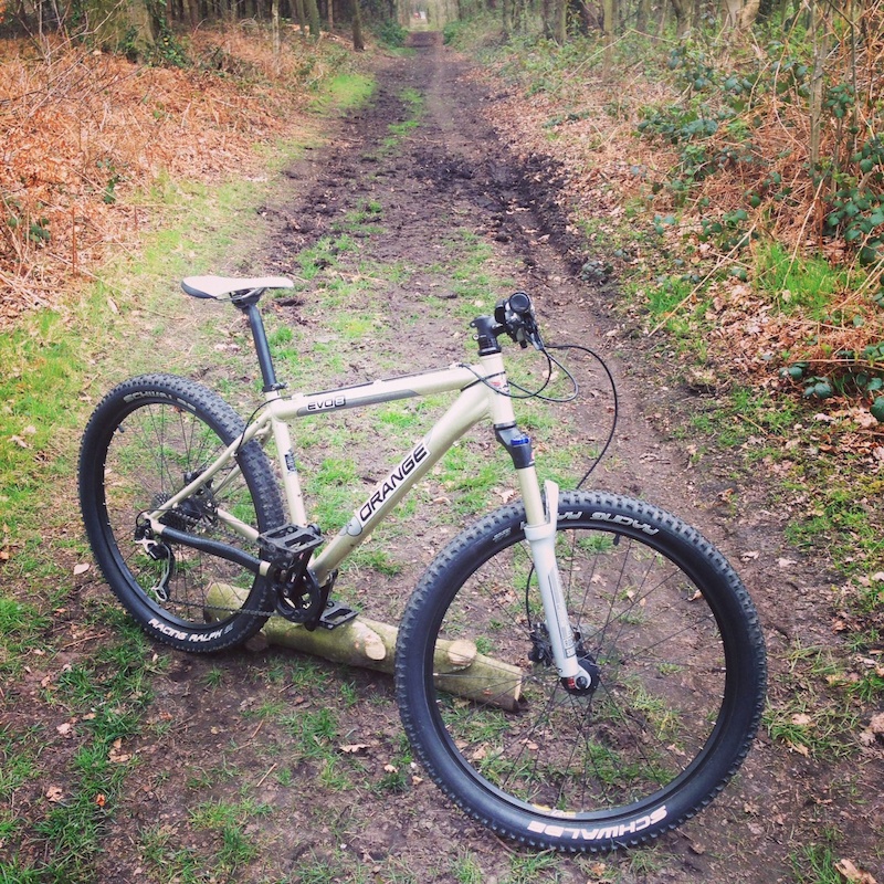 orange evo 8 mountain bike