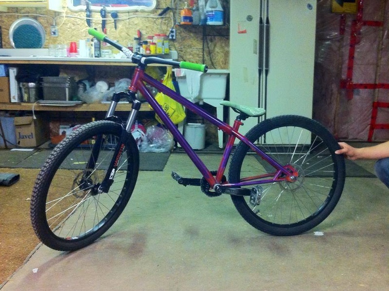 This is my Specialized p series after paint