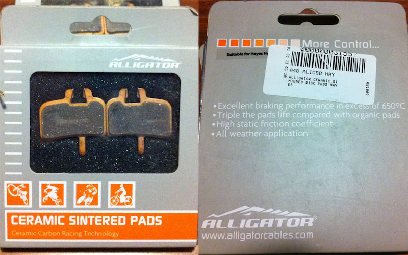 alligator brake pads