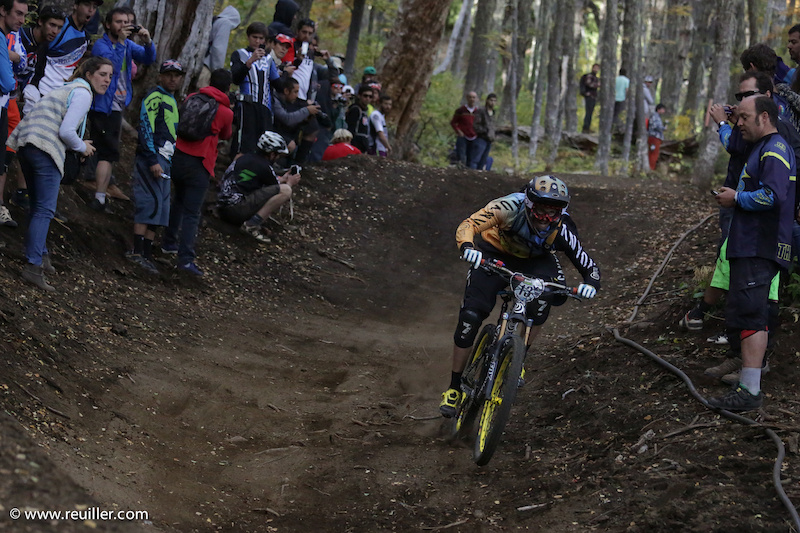 Canyon team riders at Round 1 of the 2014 EWS series.