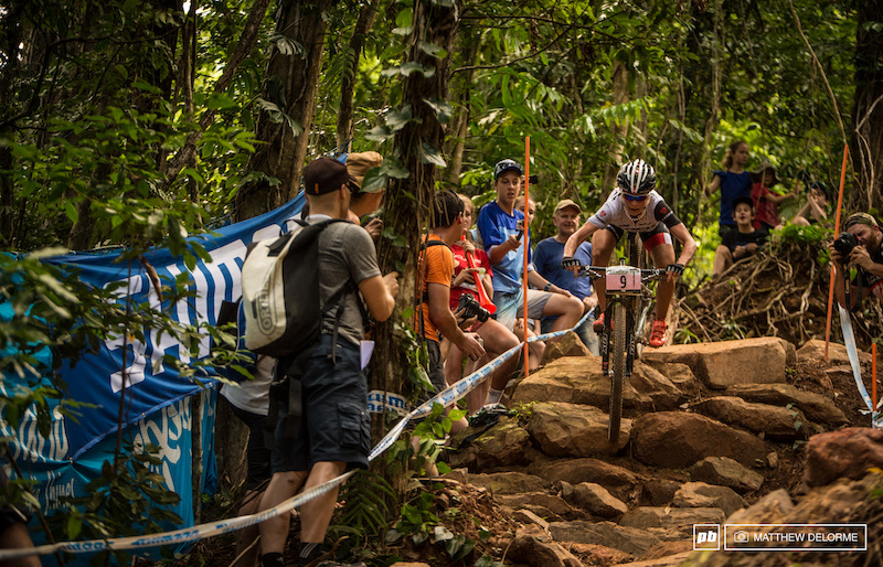 Emily in Cairns as WC XC #2 2014