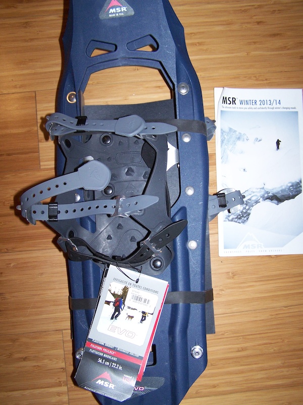 2014 MSR EVO snowshoes For Sale