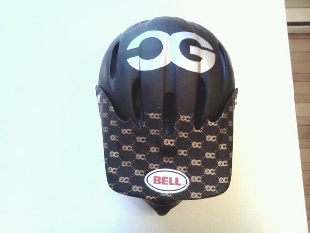 bell bellistic cedric gracia helmets 2009 Bell Bellistic Cedric Gracia For Sale