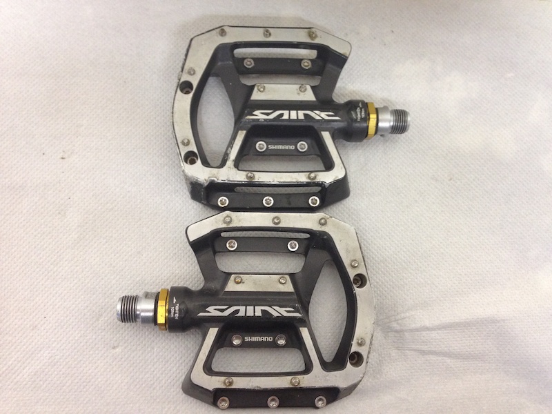 2013 Shimano Saint flat pedals