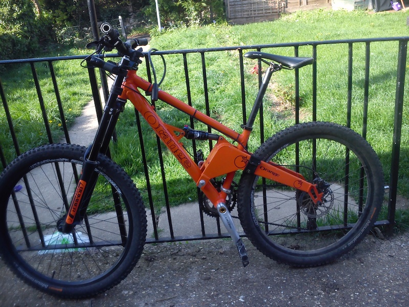 orange sub 3 mountain bike