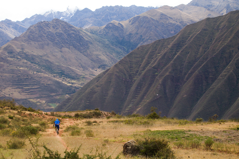 The mountain ranges in Peru really are larger than life