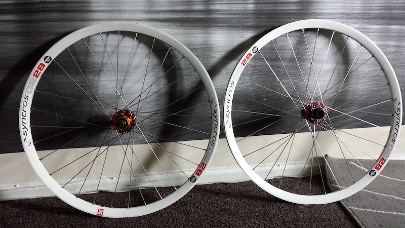 2013 Syncros DS28 rims on Superstar Trizoid, Brand new EVO free h