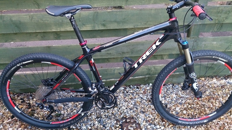2012 Trek 9.6 Elite Carbon - Hardtail Mountain Bike + Fox + XT
