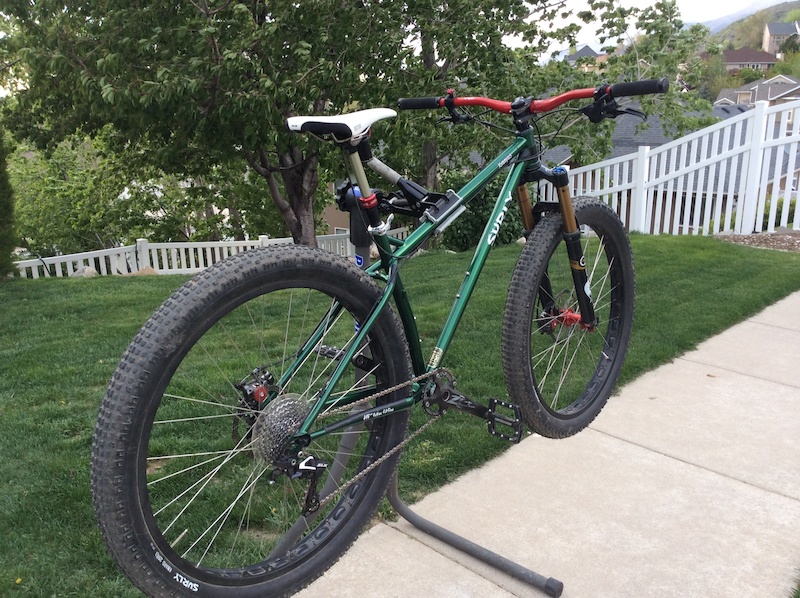 surly krampus with suspension fork