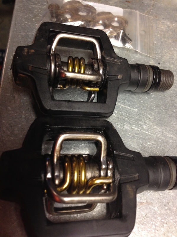 Crank Brothers Candy 1 pedals with cleats For Sale