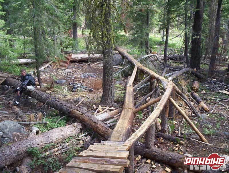 Trail is no more thanks to the forest service