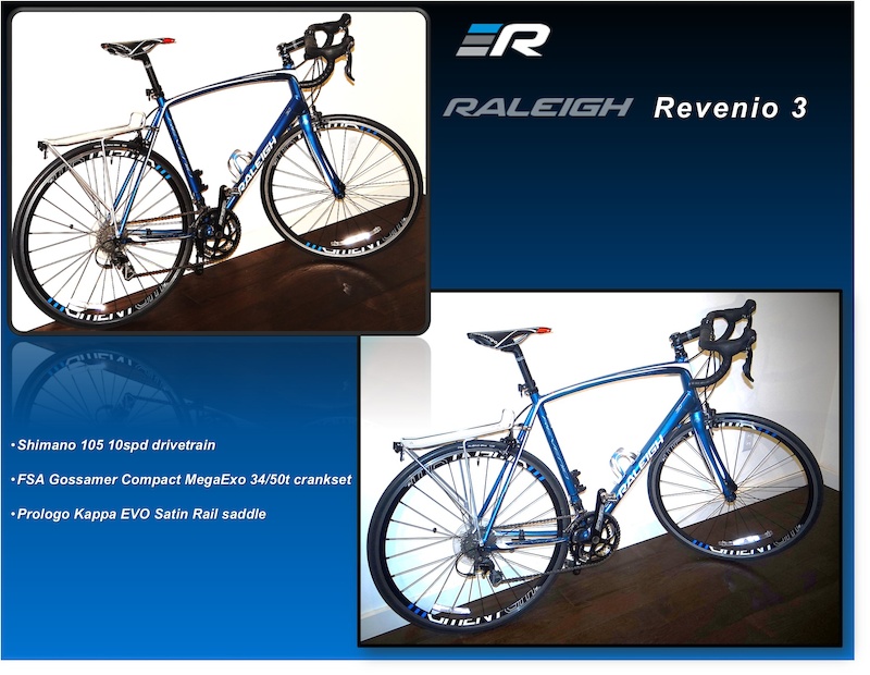 raleigh 2015 revenio 1.0 road bike