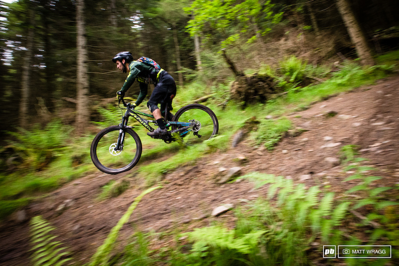 Mason Bond at EWS #2 in Innerleithen, United Kingdom - photo by ...