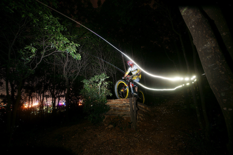 prepare night race for Hunan race on 8th June 2014