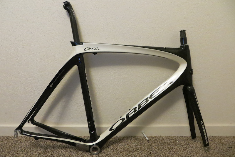 2009-orbea-orca-60cm-frameset-w-headset-seatpost-for-sale