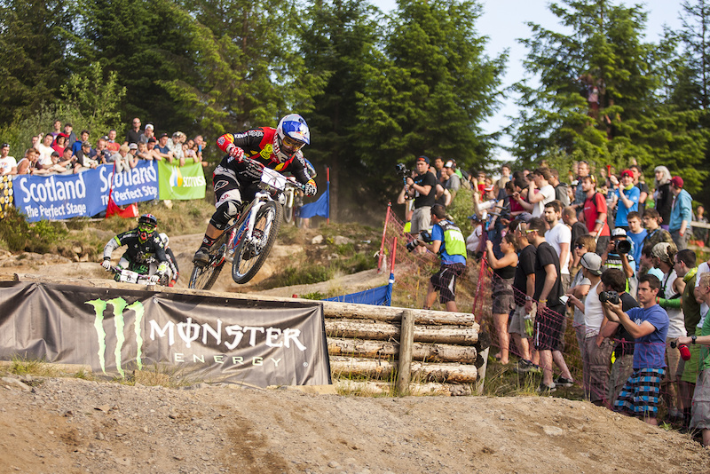 during round 2 of The 4X Pro Tour at Nevis Rangve, Fort William, Scotland, United Kingdom. 8June,2013 Photo: Charles Robertson