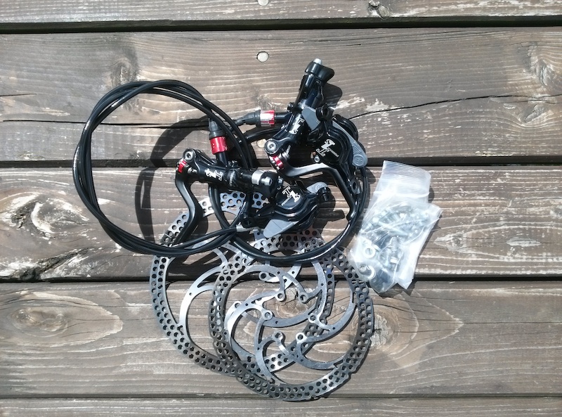 Formula T1S brakeset w/ FCS and TFRA adjustments + rotors and bolts