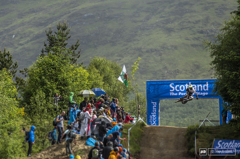 Bryn Atkinson Schleyble-topping to the max and gaining the most race run style points for the day.