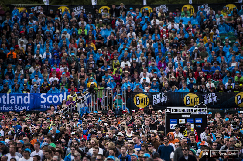 Stevie Smith back in the hot seat and nearly making it on the podium after a long winter of recovering from an ankle injury. After his epic win at Leogang last year he could be up higher on the steps next week there.