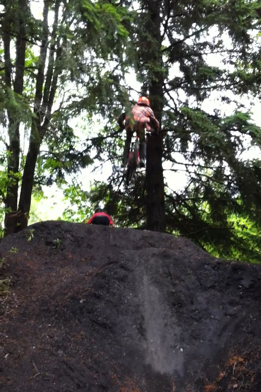 Riding the coal jumps