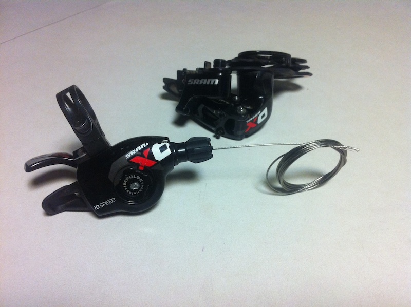 2012 Used Sram X0 type 2 derailleur and shifter