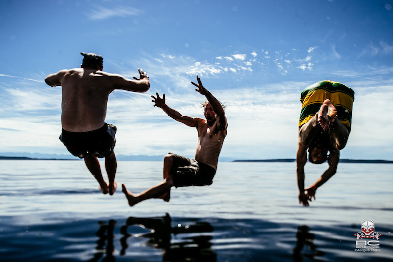 You can choose multiple levels of steez for water sports.
