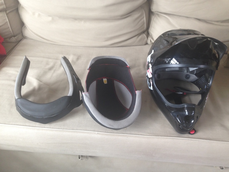 2013 Kali Full Face Downhill Helmet - Large (61-62 cm)