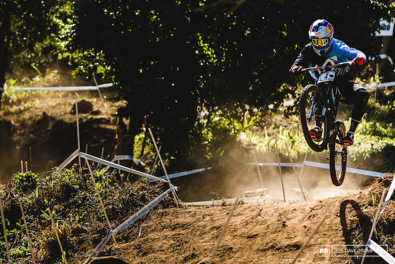 Loic Bruni has been turning heads all year with power speed and big crashes.
