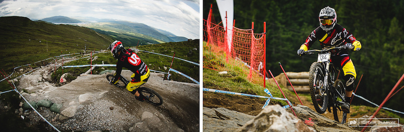Guillaume Cauvin was top 15 in Leogang and just finished 2nd at Crankworx. Could this be another rider making a surge in the second half of the season 