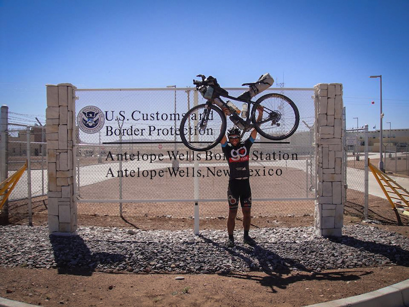 Tour Divide winner Jefe Branham. Vicki Rystrom photo.